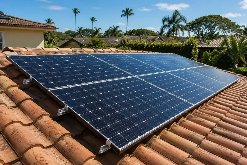Installation de panneaux solaires à Mesplède